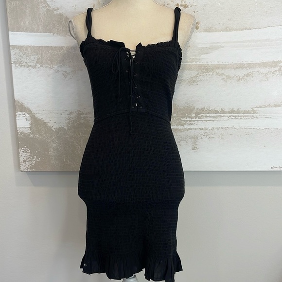 Cotton Candy LA Black Stretch Dress - Picture 1 of 4